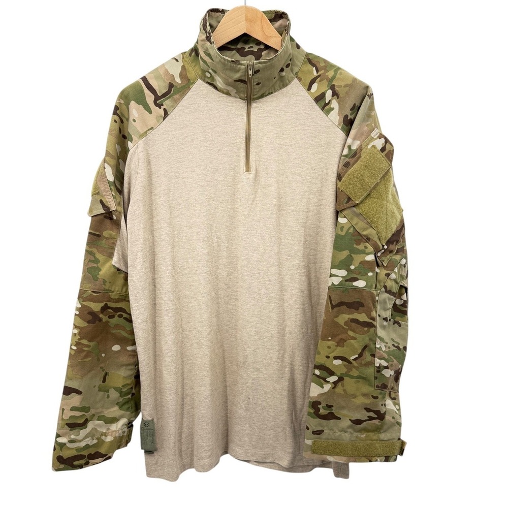 Crye Precision Army Custom Combat Shirt Multicam Ripstop 1/4 Zip Tactical XL USA